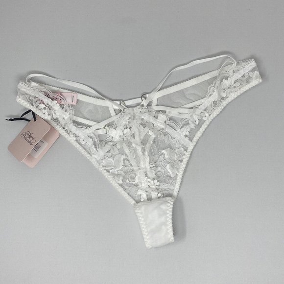 Agent Provocateur Essie White Thong NWT - Picture 1 of 14